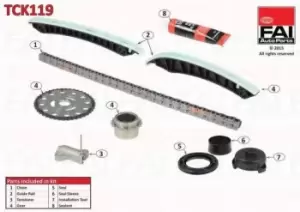 Image of Timing Chain Kit FAI TCK119