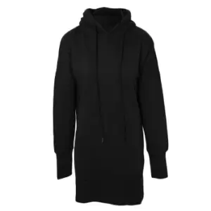 Image of Mantis Womens/Ladies Hoodie Dress (XL) (Black)