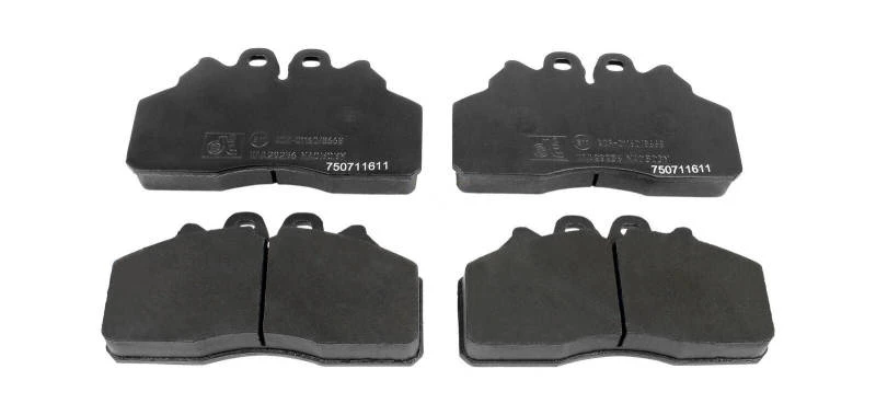 Image of DT Spare Parts 7.92605 Brake pad set Front Axle Brake Pad Set,disc brake (402)
