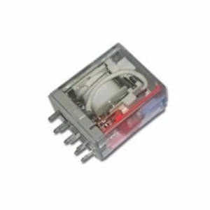 Image of Greenbrook Plug-in 2 Pole 8 Pin 24V DC Industrial Square Terminal Relay