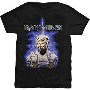 Image of Iron Maiden - Powerslave Mummy Unisex Medium T-Shirt - Black