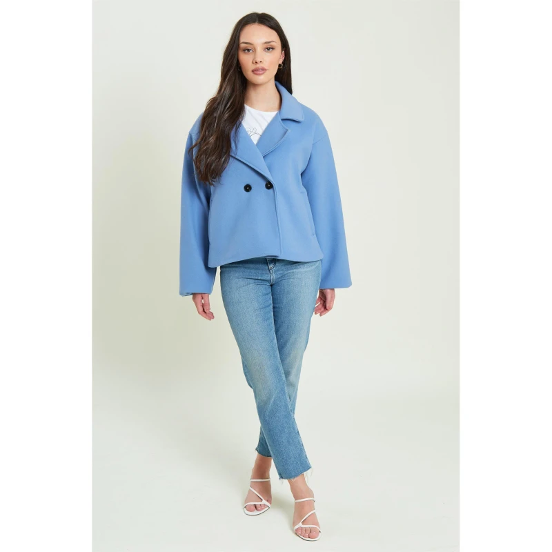 Image of Be You Short Jacket - Blue Blue 10