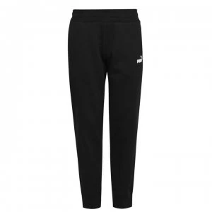 Image of Puma No1 Logo Jogging Bottoms - Black/White