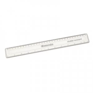 Image of Classmaster Clear Class Ruler 30cm Pack of 100 SPR30100