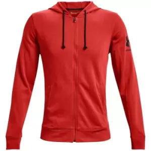 Image of Under Armour Armour Rival Terry Full Zip Hoodie Mens - Orange