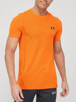 Image of Urban Armor Gear Seamless Wave T-Shirt - Orange/Black