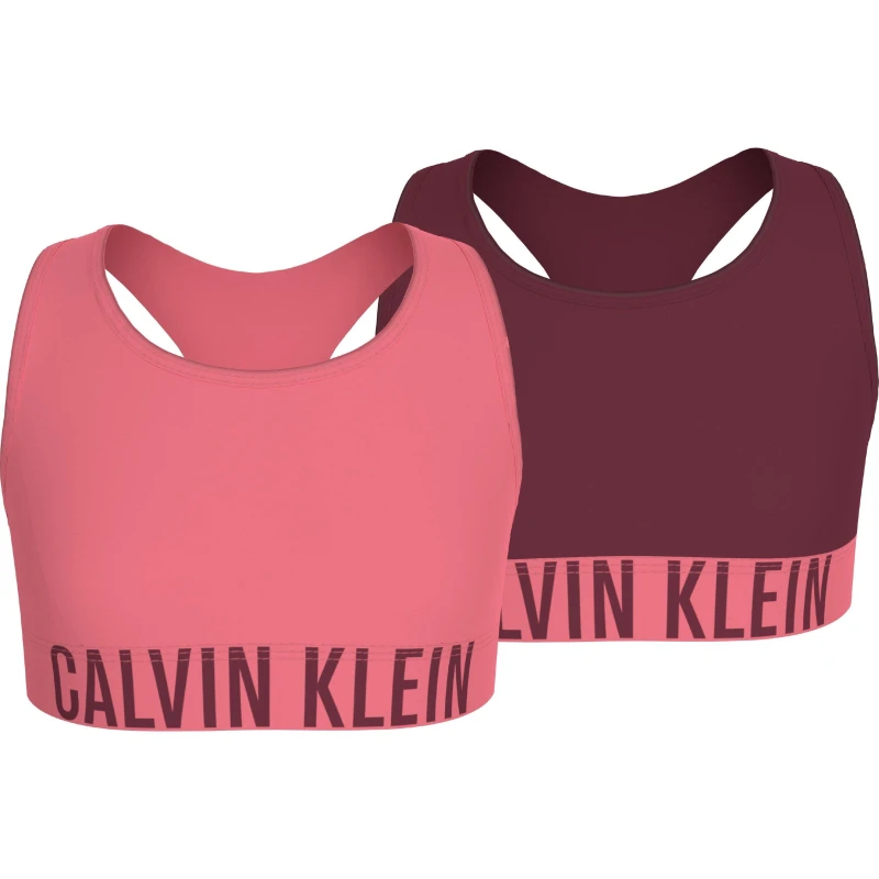 Image of Calvin Klein 2PK BRALETTE Unlined Bralettes 8-10Y Pink 42287706175