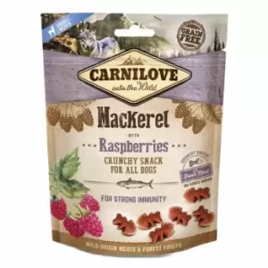 Image of Carnilove Mackerel with Raspberries Crunchy Dog Treats 200g