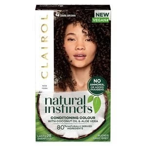 Image of Natural Instincts Dark Brown 4 Semi Permanent Hair Dye