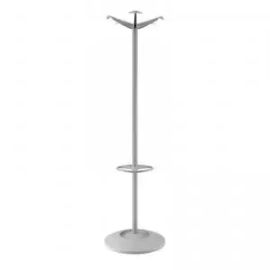 Image of Coat & umbrella stand with 10 coat hooks and 8 umbrella hooks