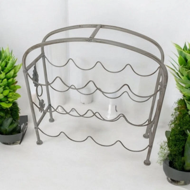 Image of MSL 40CM 12 BOTTLE CREAM WINE HOLDER