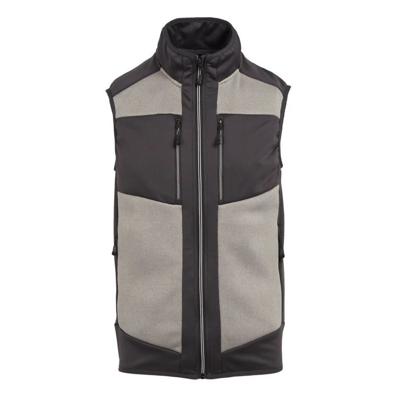 Image of Regatta Professional Mens Stretch Body Warmer in Dark Grey Size: XS Dark Grey Male XS