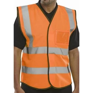 Image of BSeen Small High Visibility Vest Orange