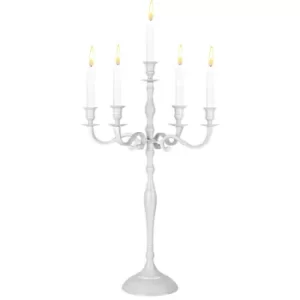 Image of Candelabra Candlestick Holder 1 3 5 Armed Wedding Dinner Candle Stick 78cm weiß (de)