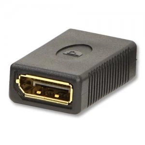 Image of Lindy 41020 cable interface/gender adapter DisplayPort Black