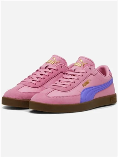 Image of Puma Womens Mauved Out - Dark Amethyst - Gum Club Ii Era Sneakers 218932 Size UK 4 - Pink
