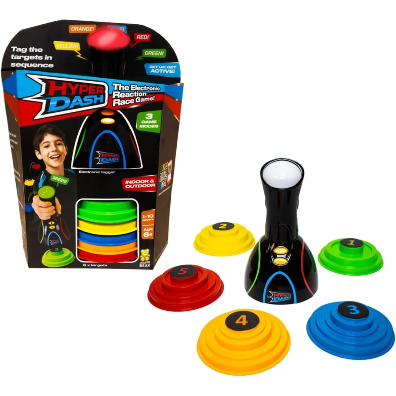 Image of Golden Bear Hyper Dash Interactive Speed & Memory Game Kids Gift