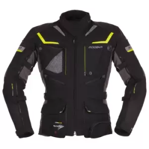 Image of Modeka Panamericana Jacket Black Yellow M