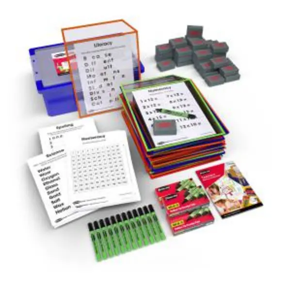 Image of Show-me A4 Drywipe Template Pockets, Pack of 100 DTPK100P