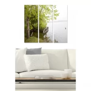 Image of MDF516403591 Multicolor Decorative MDF Painting (3 Pieces)