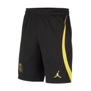 Image of Nike Saint-Germain Strike Big Kids Jordan Dri-FIT Knit Soccer Shorts - Black