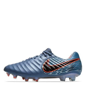 Image of Nike Tiempo Legend Elite FG Football Boots - Armory Blue/Bla