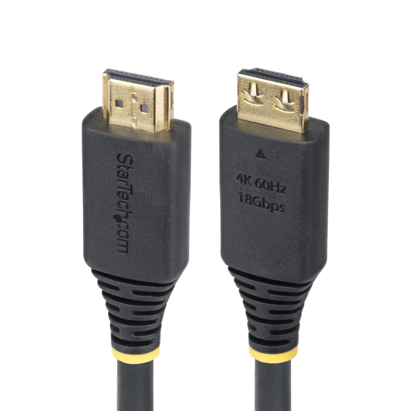 Image of StarTech.com 8ft (2.4m) High Speed HDMI Cable with Gripping Connectors