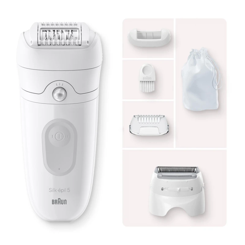 Image of Braun Silk-epil Epilators Series 5 Epilator 5-041 White/Grey