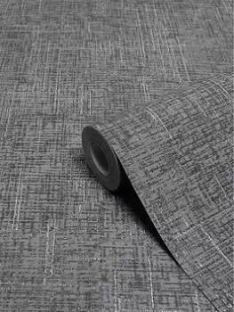 Image of Paoletti Serafina Embossed Metallic Vinyl Wallpaper