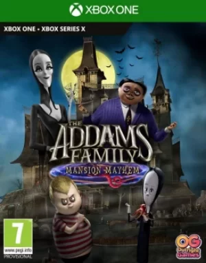 Image of The Addams Family Mansion Mayhem Xbox One Series X Game