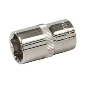 Image of Silverline Socket 1/2" Drive 6pt Metric - 16mm