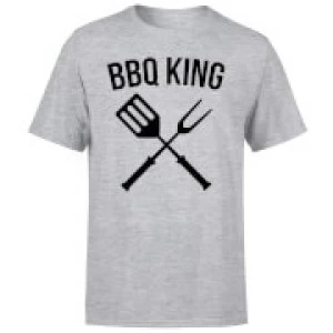 Image of BBQ King T-Shirt - Grey - 4XL