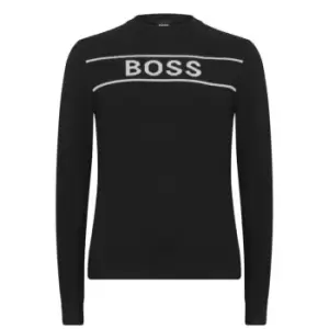 Image of Boss Ubali Sweater - Black