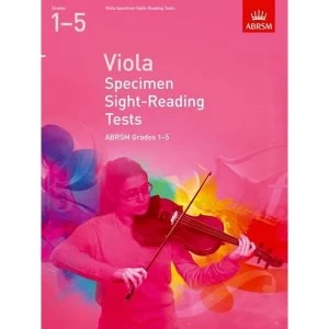Image of Viola Specimen Sight-Reading Tests, ABRSM Grades 1-5 from 2012 Sheet music 2011