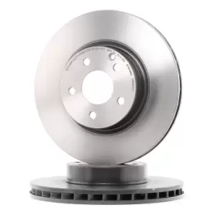 Image of BREMBO Brake disc MERCEDES-BENZ 09.9481.11 2114210912,A2114210912 Brake rotor,Brake discs,Brake rotors
