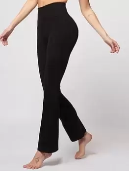 Image of TLC Sport Performance Medium Compression Bootleg Legging - Black, Size S, Inside Leg 29, Women