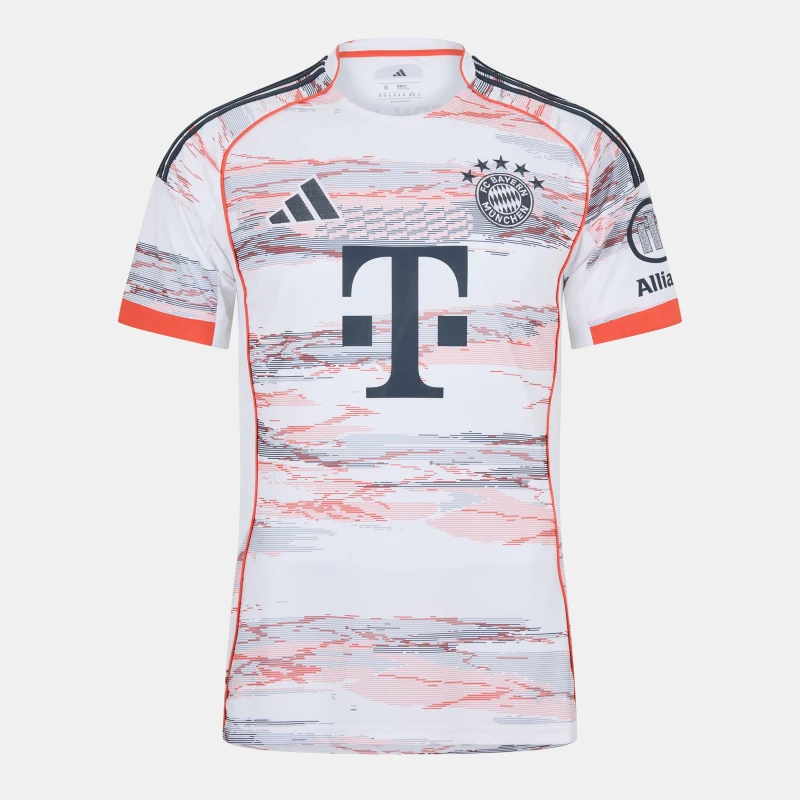 Image of adidas Bayern Munich Away Shirt 2025 2026 Adults White male L
