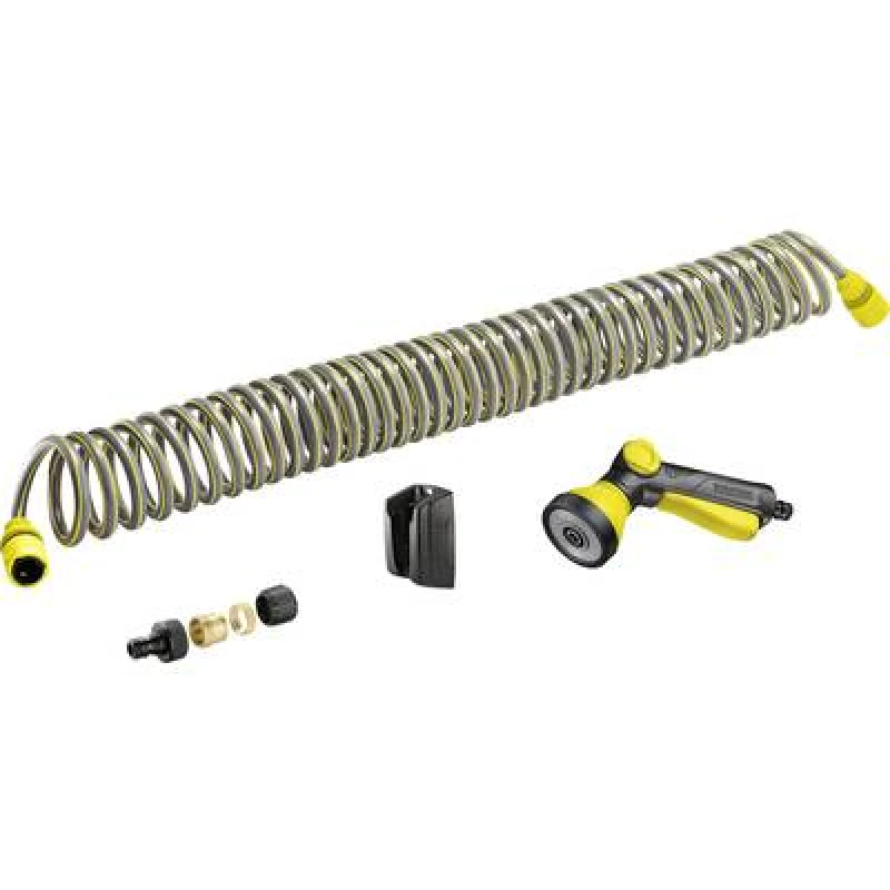 Image of Kaercher Home & Garden Kaercher Home & Garden 2.645-178.0 10 m Yellow, Black Spiral hose set 2.645-178.0