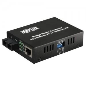 Image of Tripp Lite Fiber Optic - 10/100BaseT to 100BaseFX-SC Multimode Media Converter 2km 1310nm