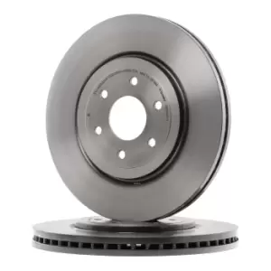 Image of BREMBO Brake disc 09.B496.11 Brake rotor,Brake discs NISSAN,NP300 Navara Pickup (D40),Pathfinder III (R51),NP300 Navara Pritsche / Fahrgestell (D40)