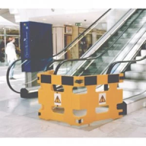 Image of Slingsby BarrierSign System Set of 3 Frames Yellow 309608 Pack of 3