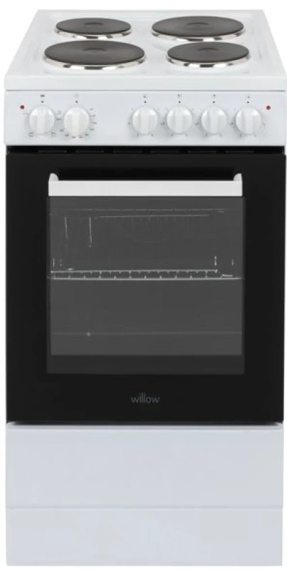 Image of Willow Willow WE50SSW 62L Freestanding Electric Cooker Single Cavity Cooker White