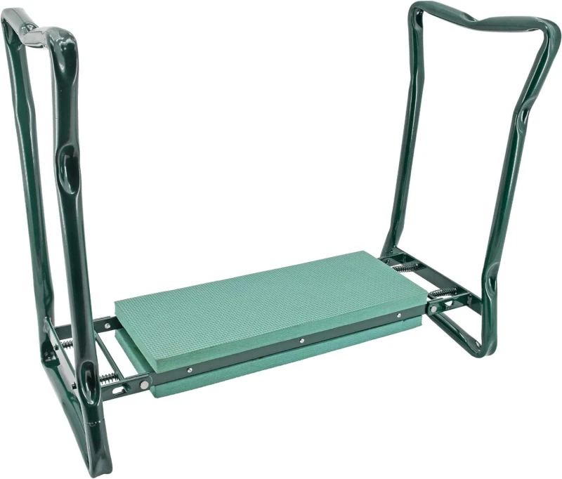 Image of Garden Kneeler 2-in-1 Folding Gardening Padded Seat and Kneeling Stool Tool Bag ELV-864459 Kneeling Mat/Pad
