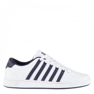 Image of K Swiss Court Pro II Mens Trainers - White/Navy