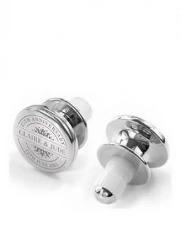 Image of Happy Anniversary Wine Bottle Stopper