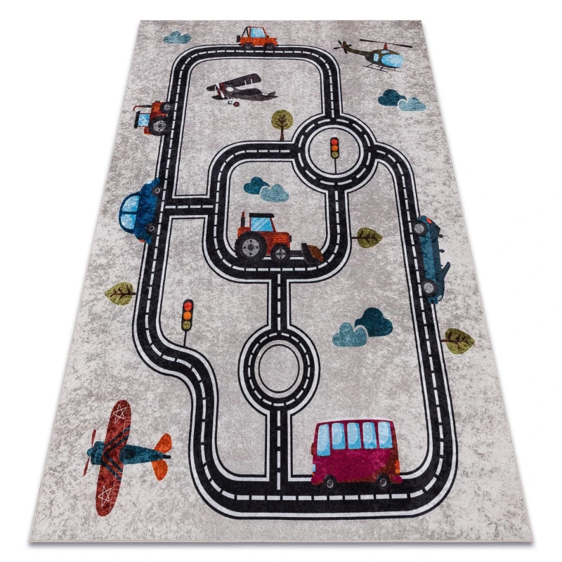 Image of RugsX Junior Rug in Beige Size: 160cm x 220cm Beige Unisex 160cm x 220 cm