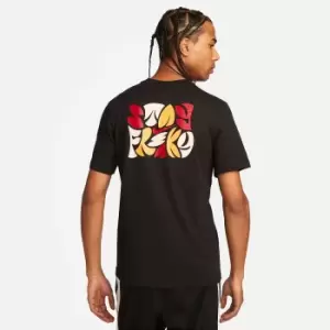 Image of Nike Giannis M Nk Dri-fit Seasonal T-Shirt, Black