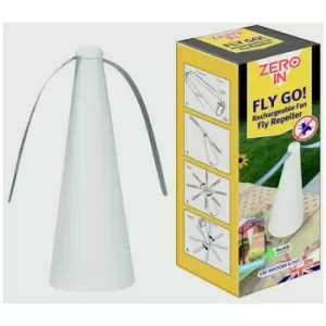 Image of Zero In Fly Go Repeller USB Rechargeable Fan - ZER889
