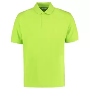 Image of Kustom Kit Mens Klassic Superwash Short Sleeve Polo Shirt (S) (Lime)