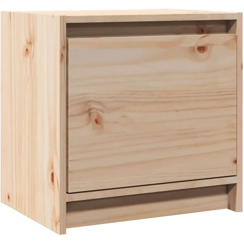 Image of VIDAXL Bedside Cabinet 40x30.5x40cm Solid Pinewood Vidaxl 8720286608135